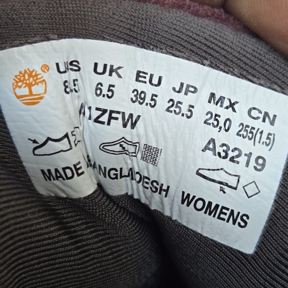 Timberland Kiri Up Waterproof Hiking Sneaker Boots Size 8.5 - Picture 8 of 8